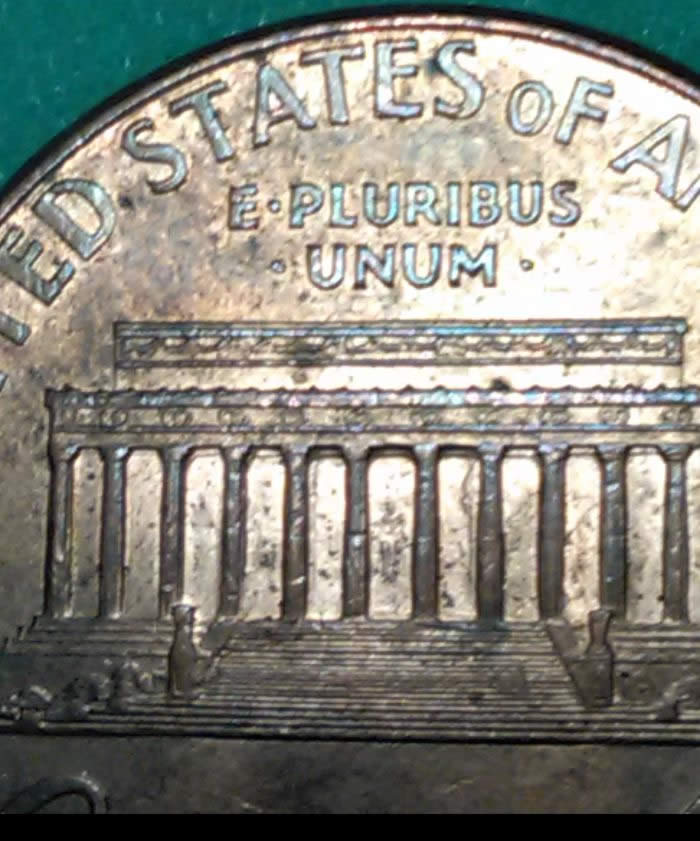 1999-P-Lincoln-Cent-With-Reverse-Bowtie-Die-Clash